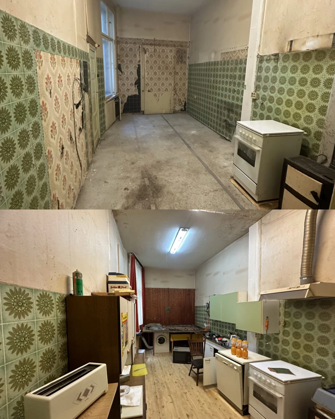 wohnungsaufloesung-steglitz-zehlendorf alte kueche wurde entfernt